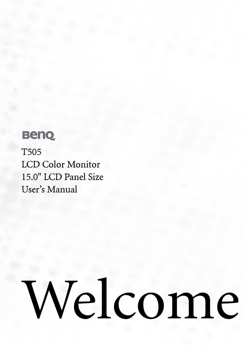 BenQ T505 User manual