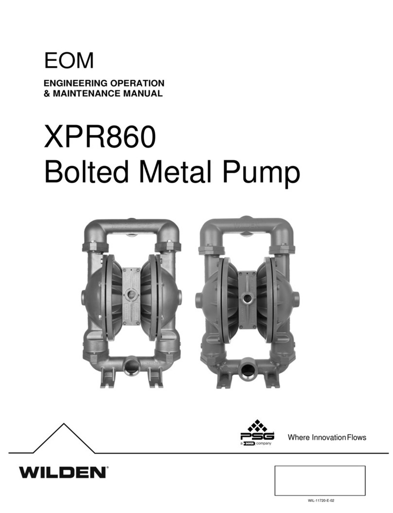 Dover PSG WILDEN XPR860 Engineering, operation & maintenance