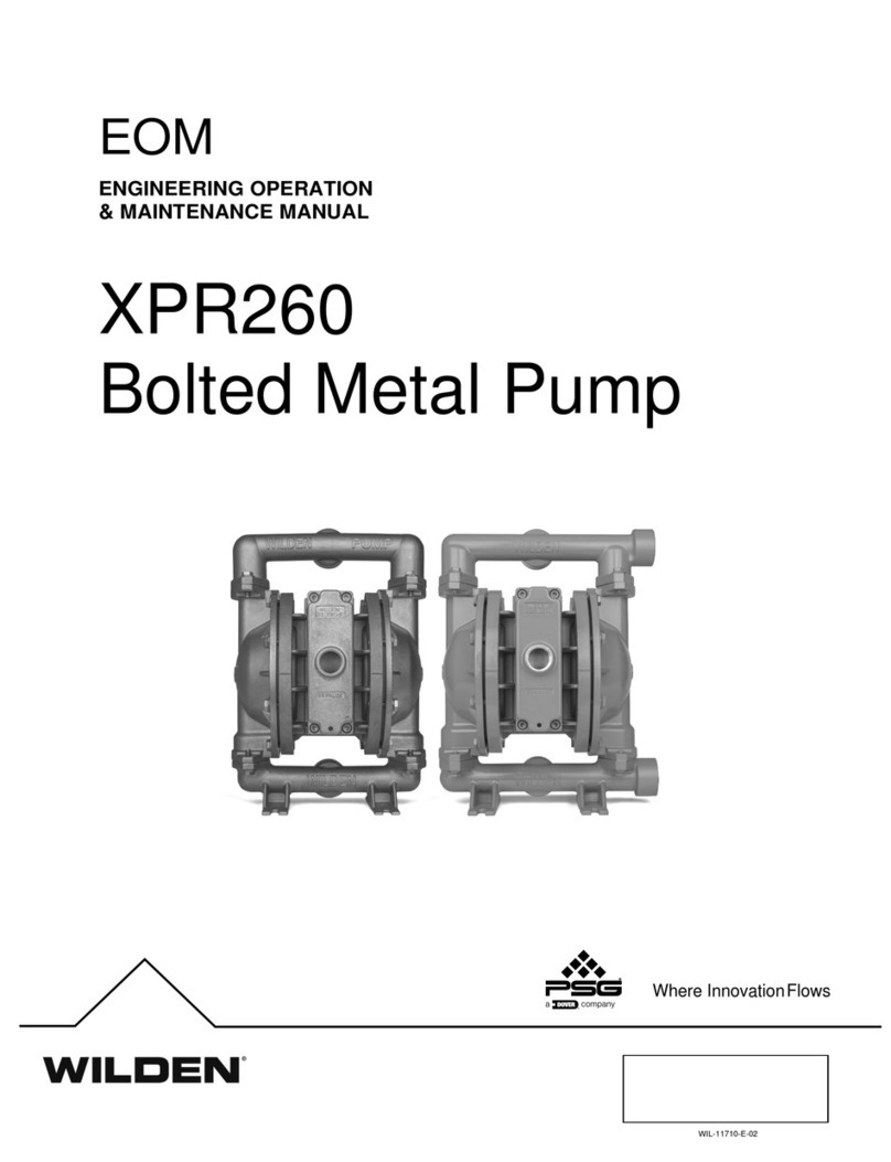 Dover PSG WILDEN XPR260 Instruction Manual