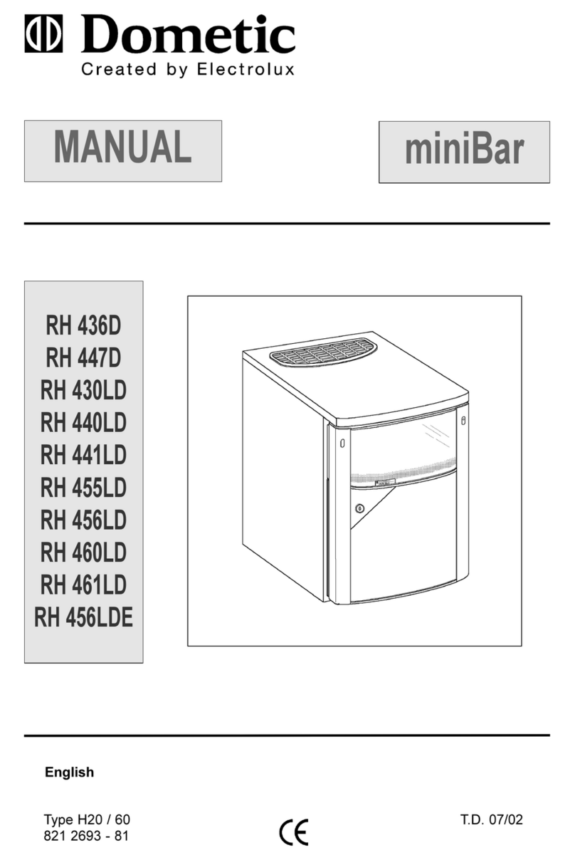 Electrolux Dometic RH 436D manual