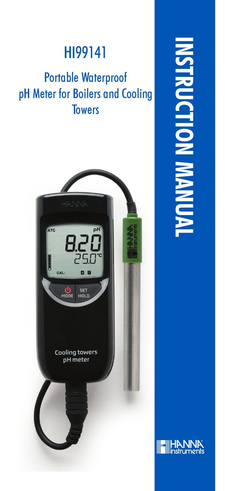 Hanna Instruments HI 99141 instruction manual