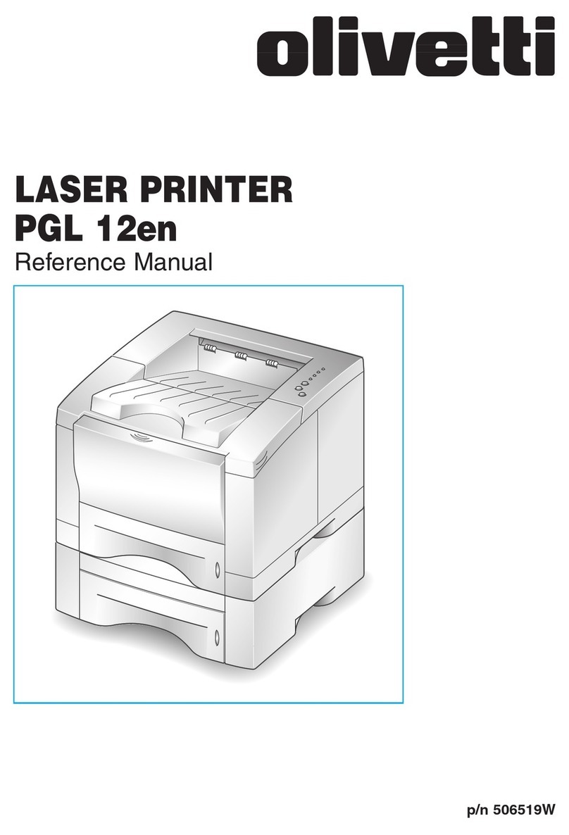 Olivetti PGL 12EN User manual