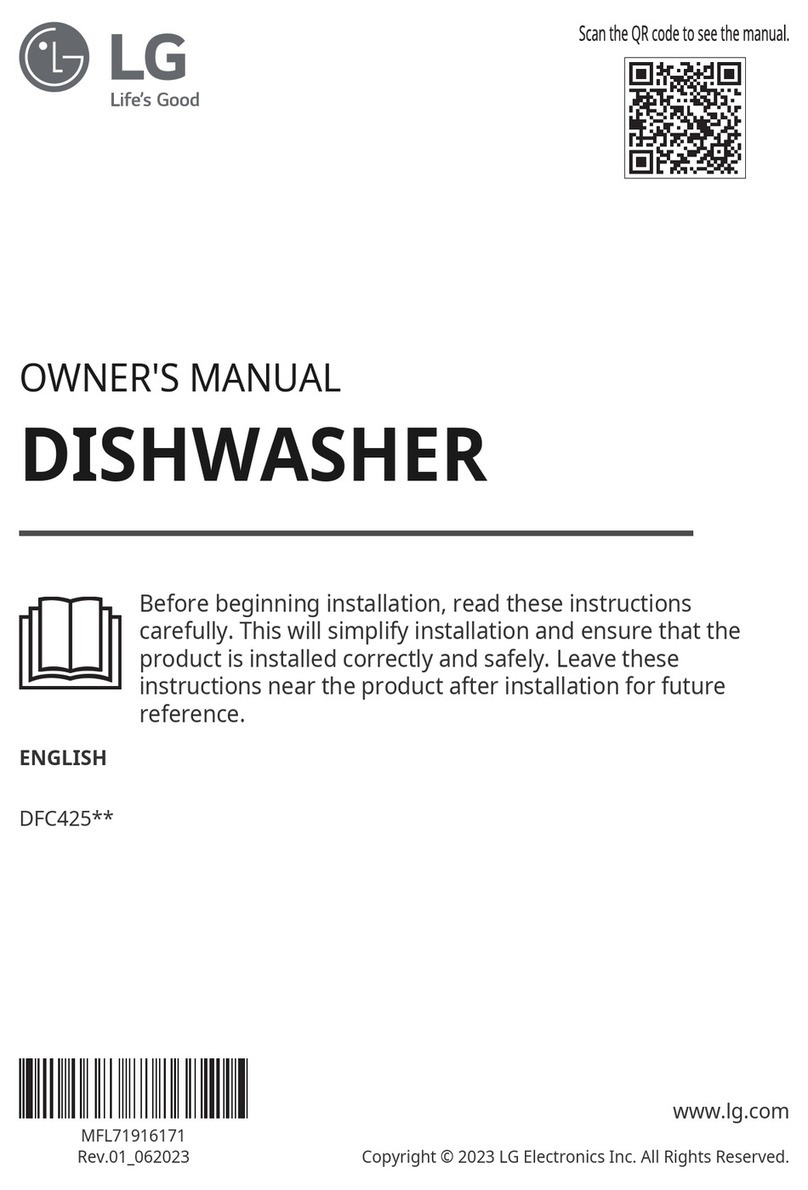 LG DFC425 Series owner's manual