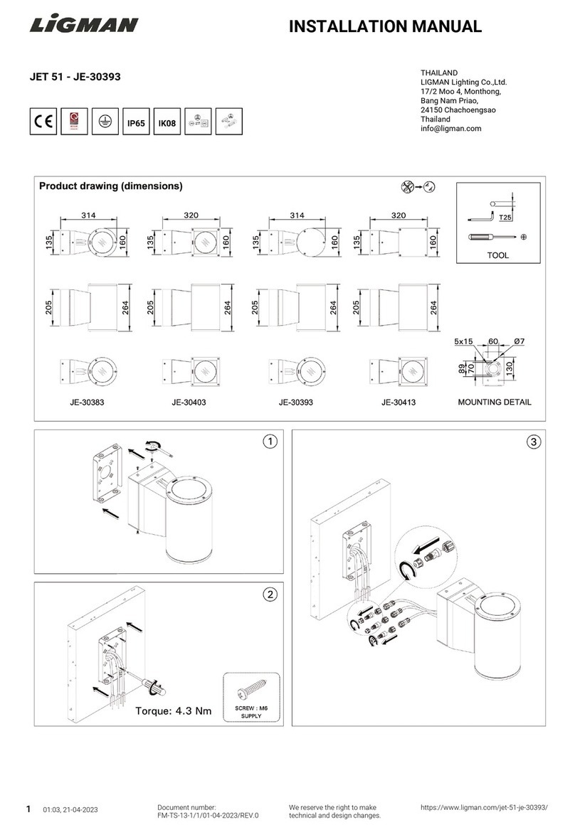 LIGMAN JET 51 User manual