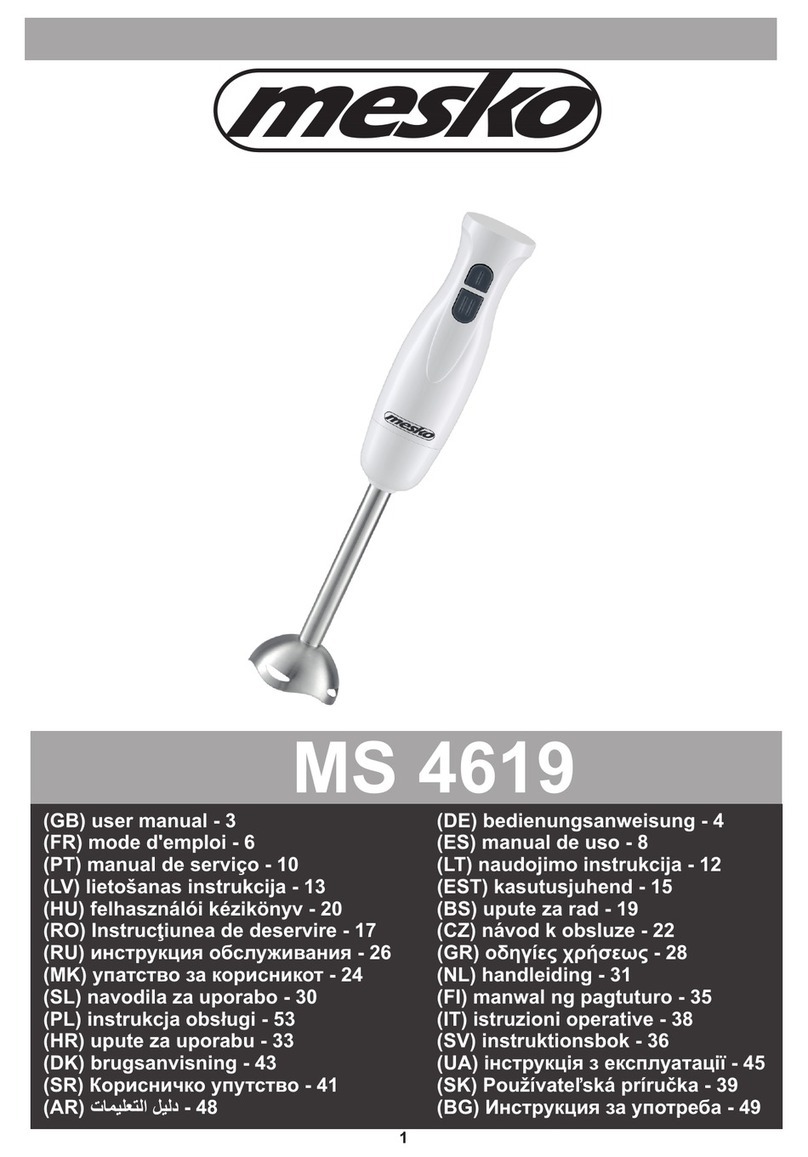 Mesko MS 4619 user manual