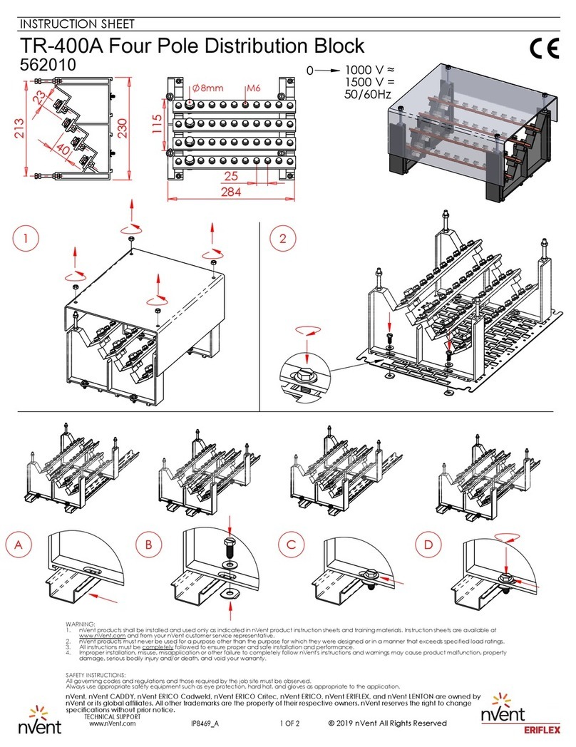 nvent TR-400A instruction sheet