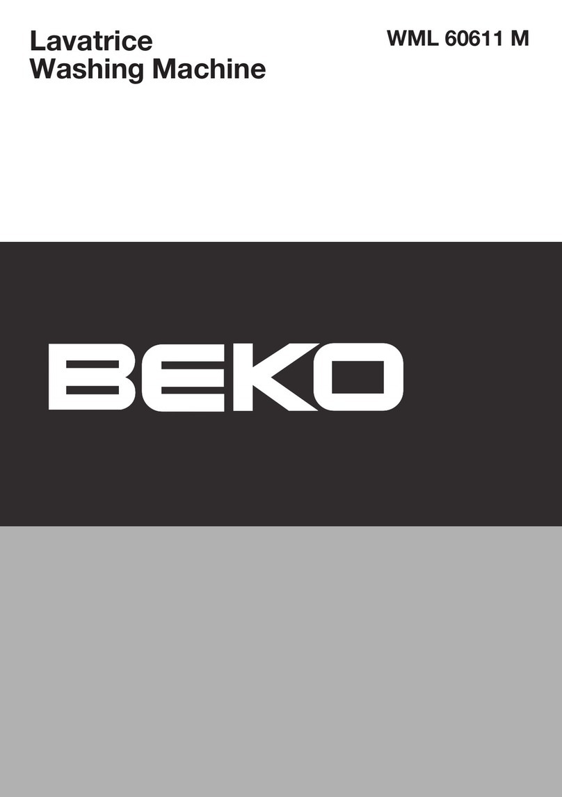 Beko WML 61221 M User manual Beko WML 61221 M User manual