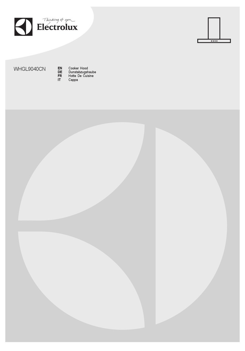 Electrolux WHGL9040CN User manual