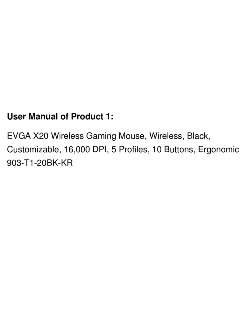 EVGA X20 quick guide