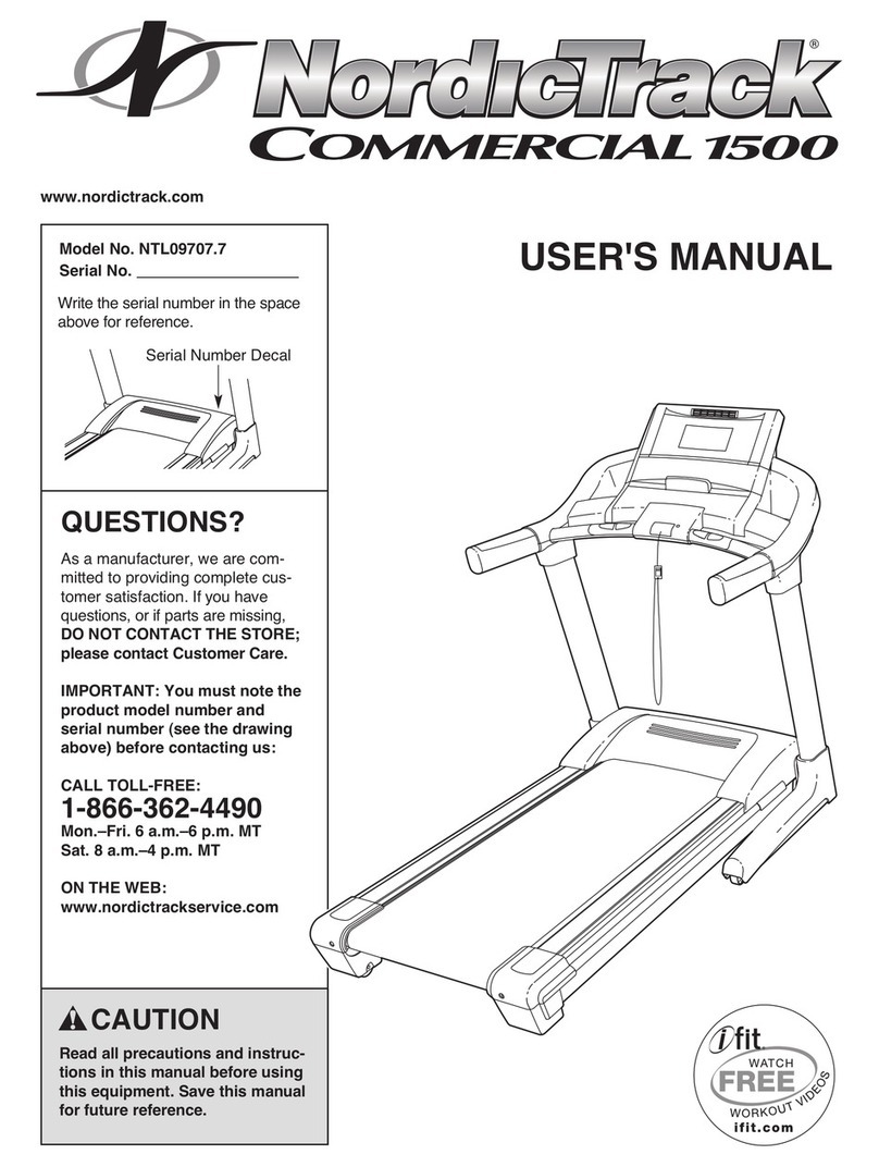 NordicTrack NTL09707.7 User manual