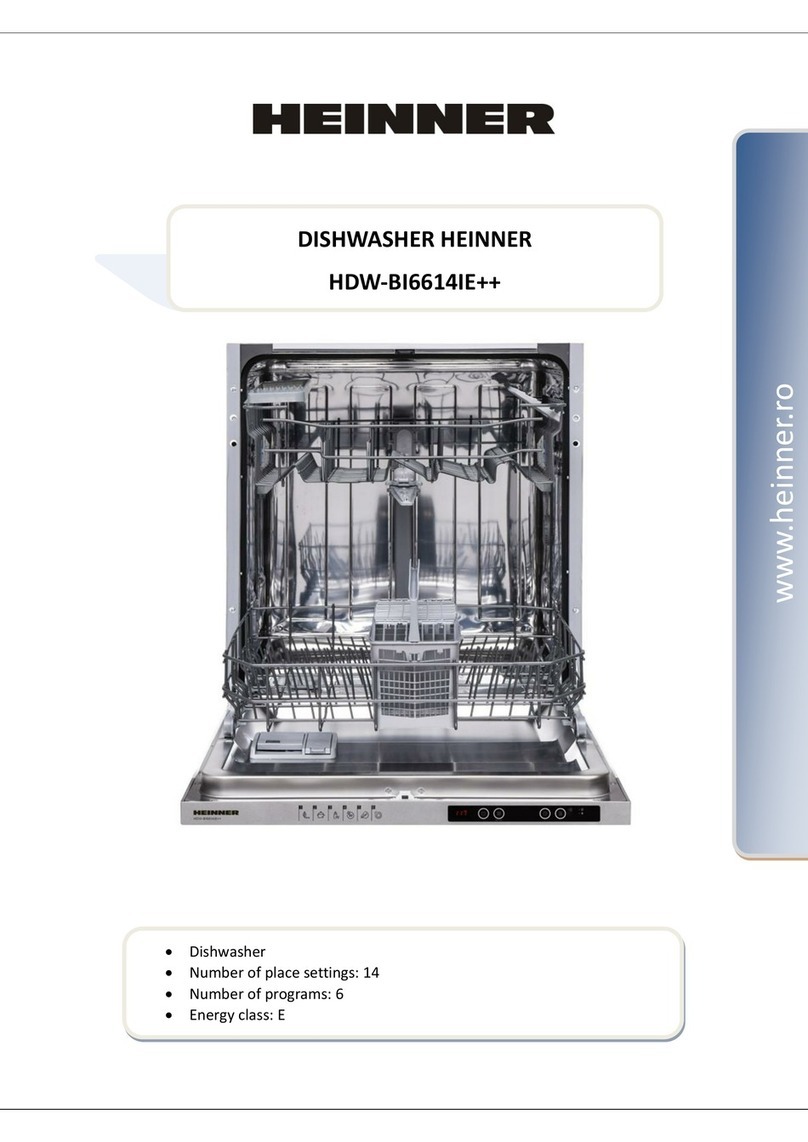 Heinner HDW-BI6614IE++ manual