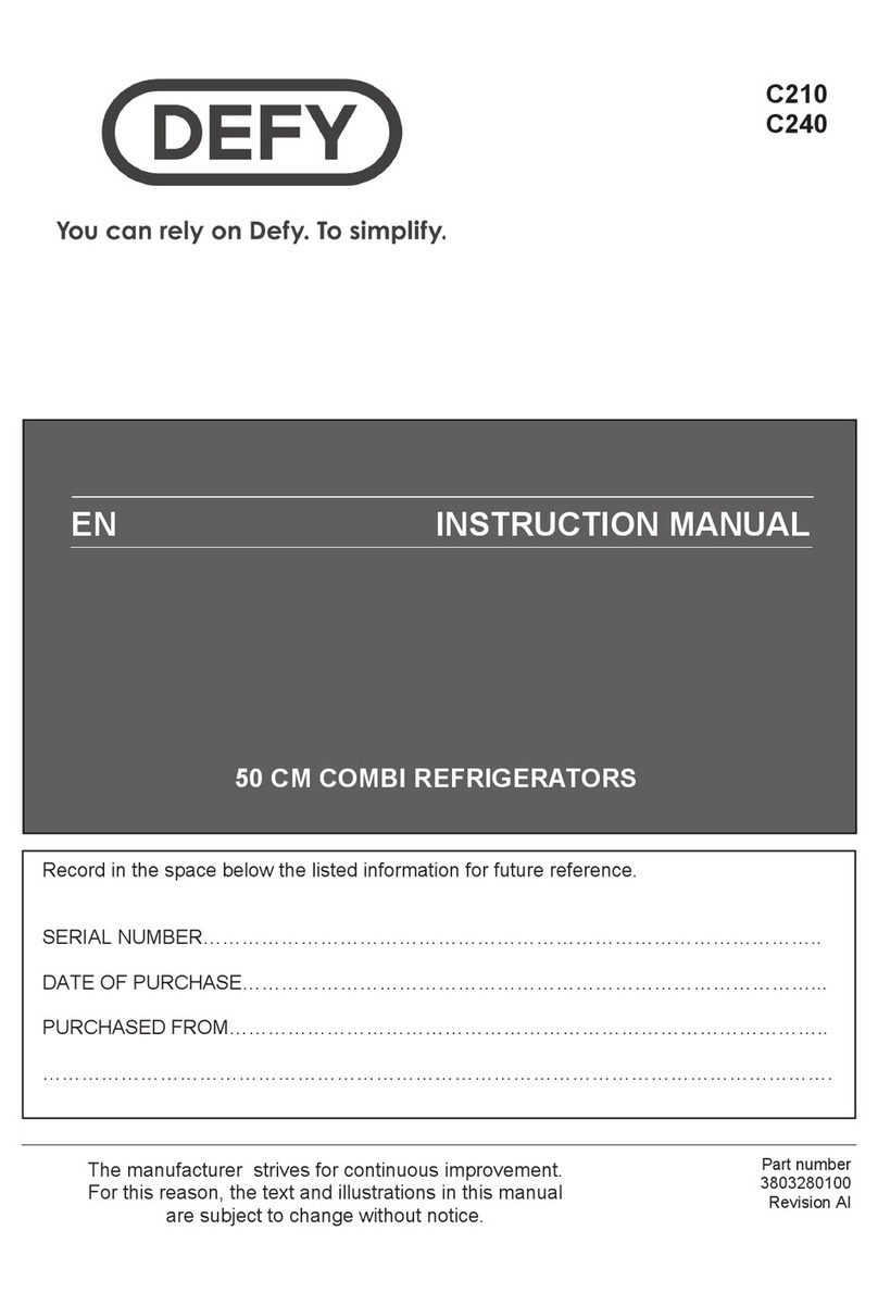 Defy C240 instruction manual