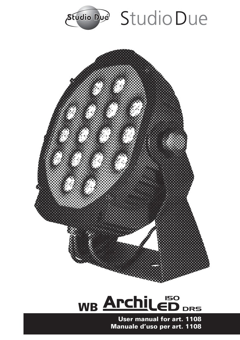 STUDIODUE WB ArchiLED 150 DRS User manual