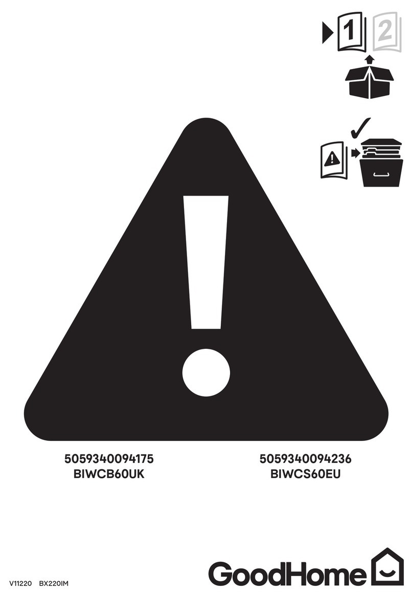 GoodHome BIWCB60UK User manual