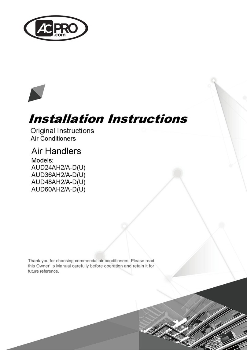 Lennox AUD24AH2/A-D(U) User manual Lennox AUD24AH2/A-D(U) User manual