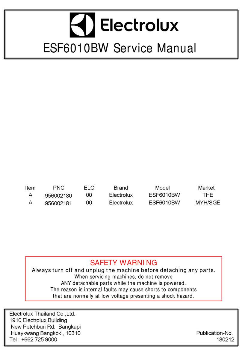 Electrolux ESF6010BW User manual