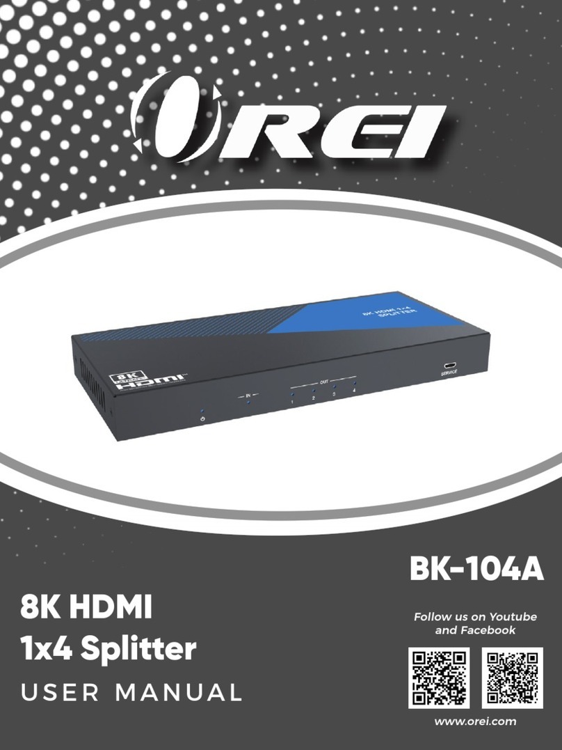REI BK-104A user manual