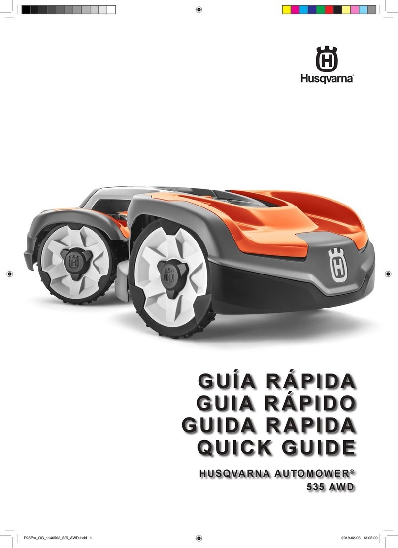 Husqvarna Automower 535 AWD quick guide