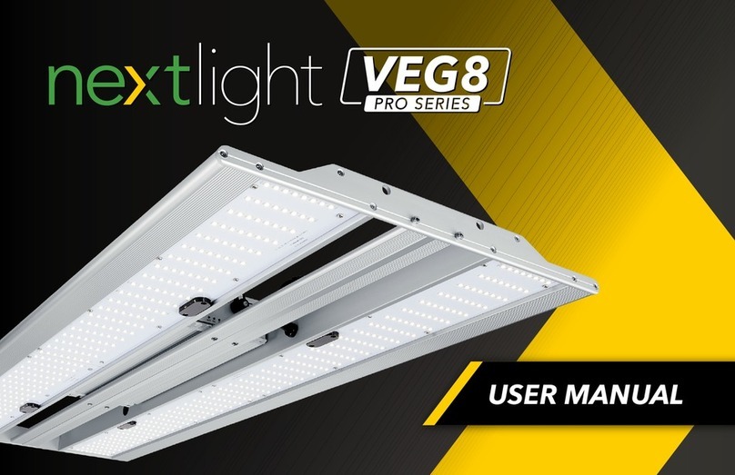NextLight VEG8 PRO Series user manual