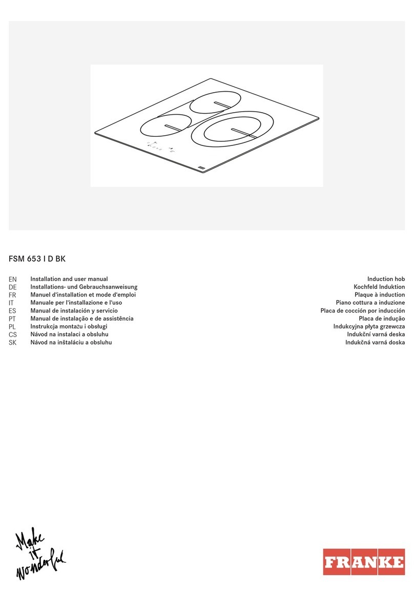 Franke FSM 653 I D BK User manual