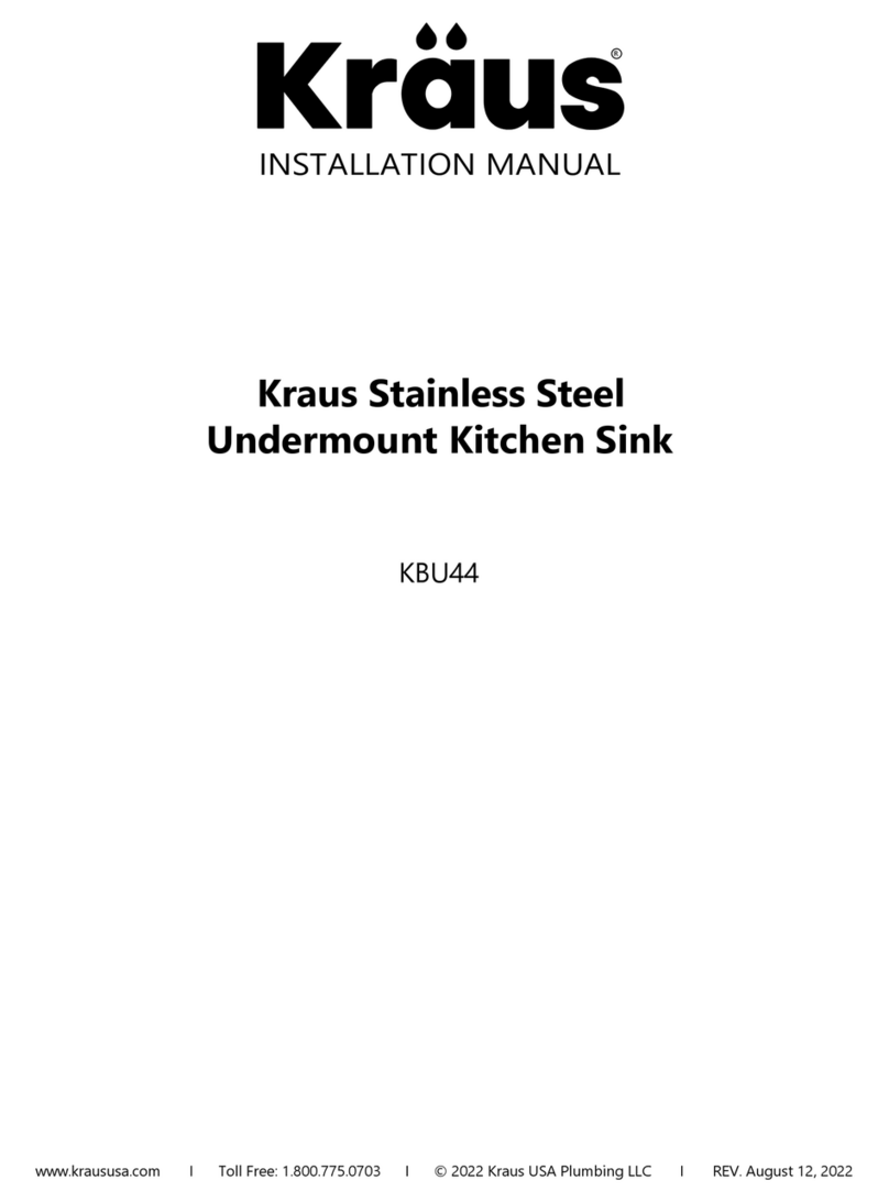 Kraus KBU44 installation manual