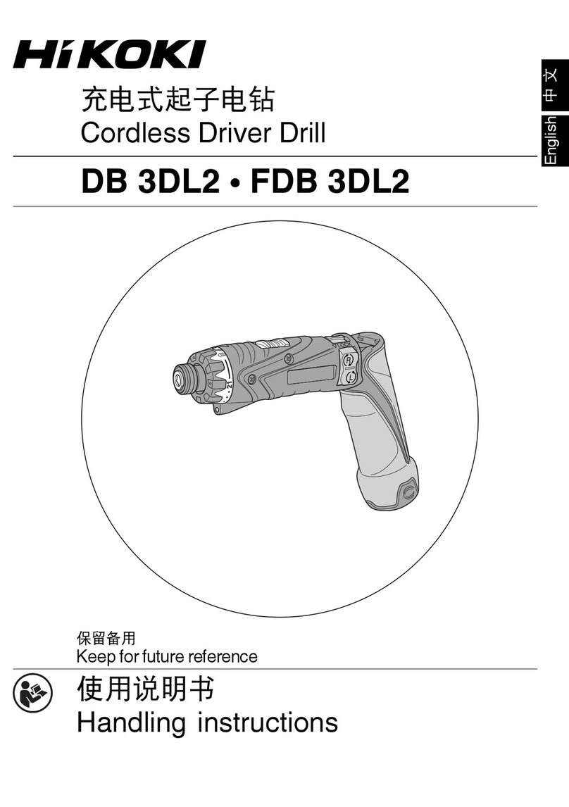 HIKOKI FDB 3DL2 User manual