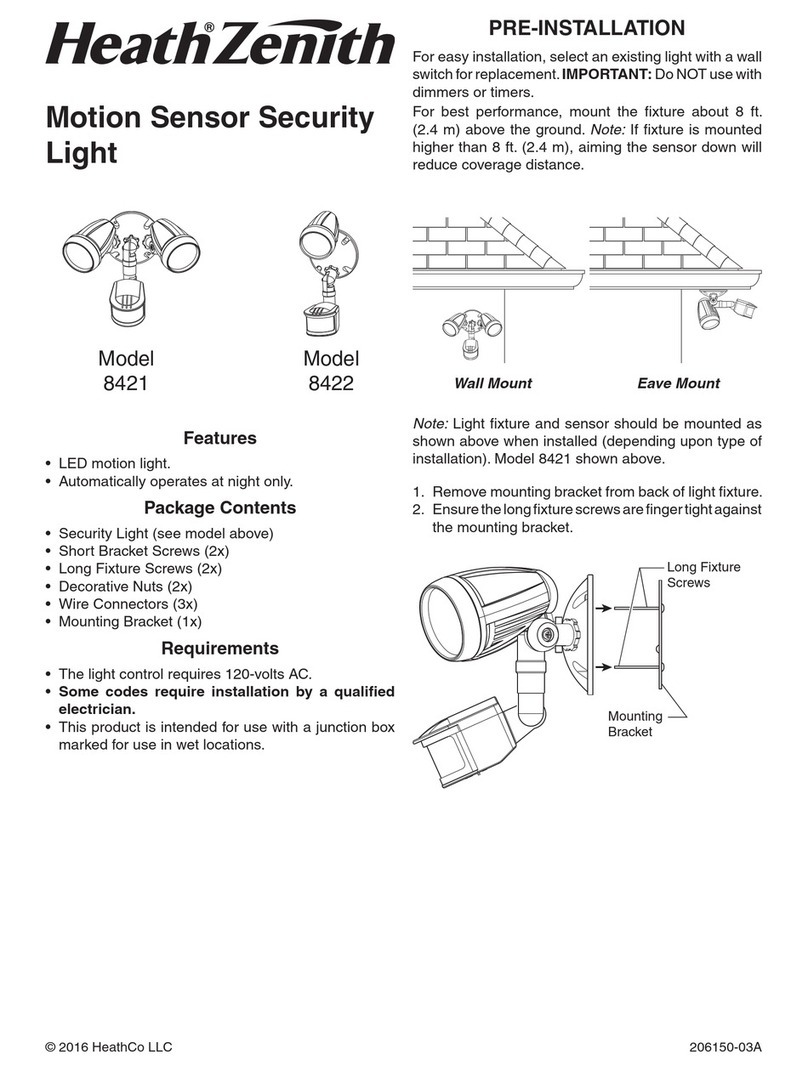 Heath Zenith 8422 manual