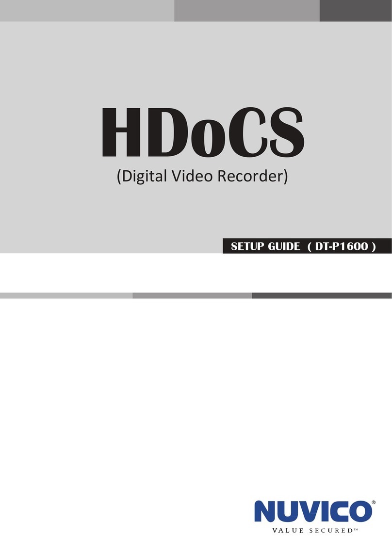 Nuvico HDoCS DT-P1620 User manual