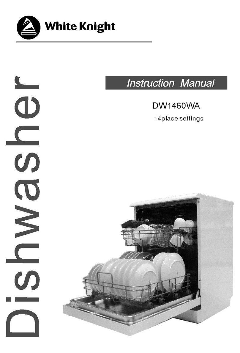 White Knight DW1460WA instruction manual