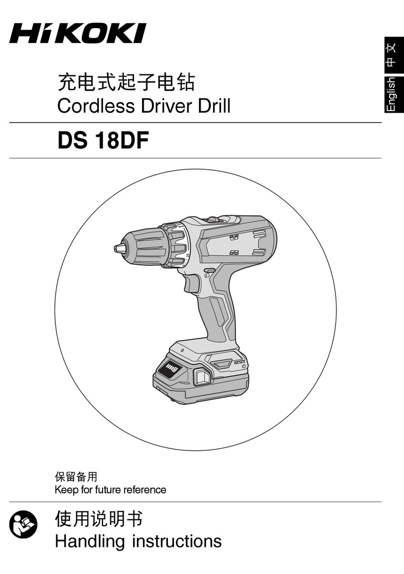 HIKOKI DS18DF User manual