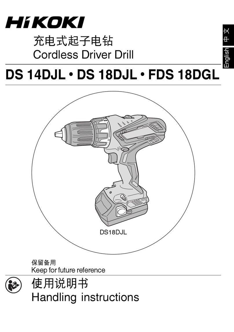 HIKOKI FDS 18DGL User manual