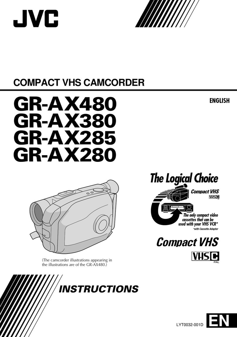JVC GR-AX285 User manual JVC GR-AX285 User manual