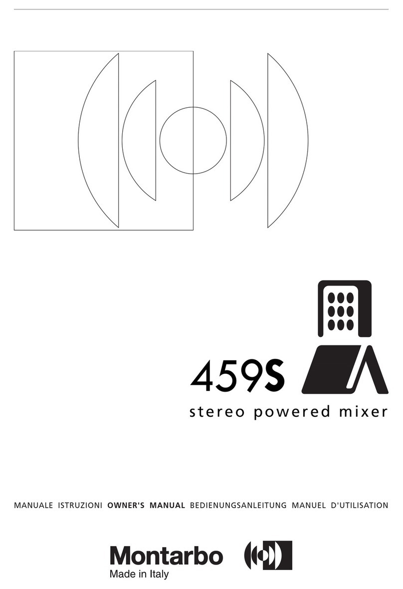 Montarbo 459S owner's manual