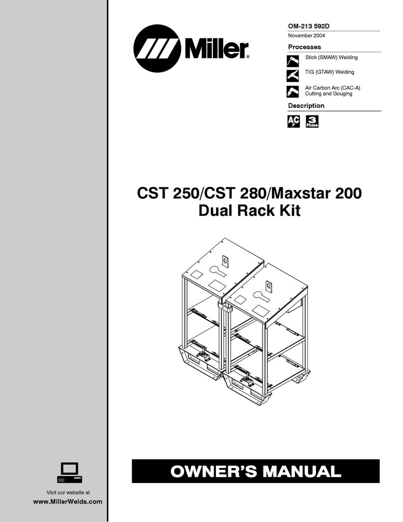 Miller Maxstar 200 User manual