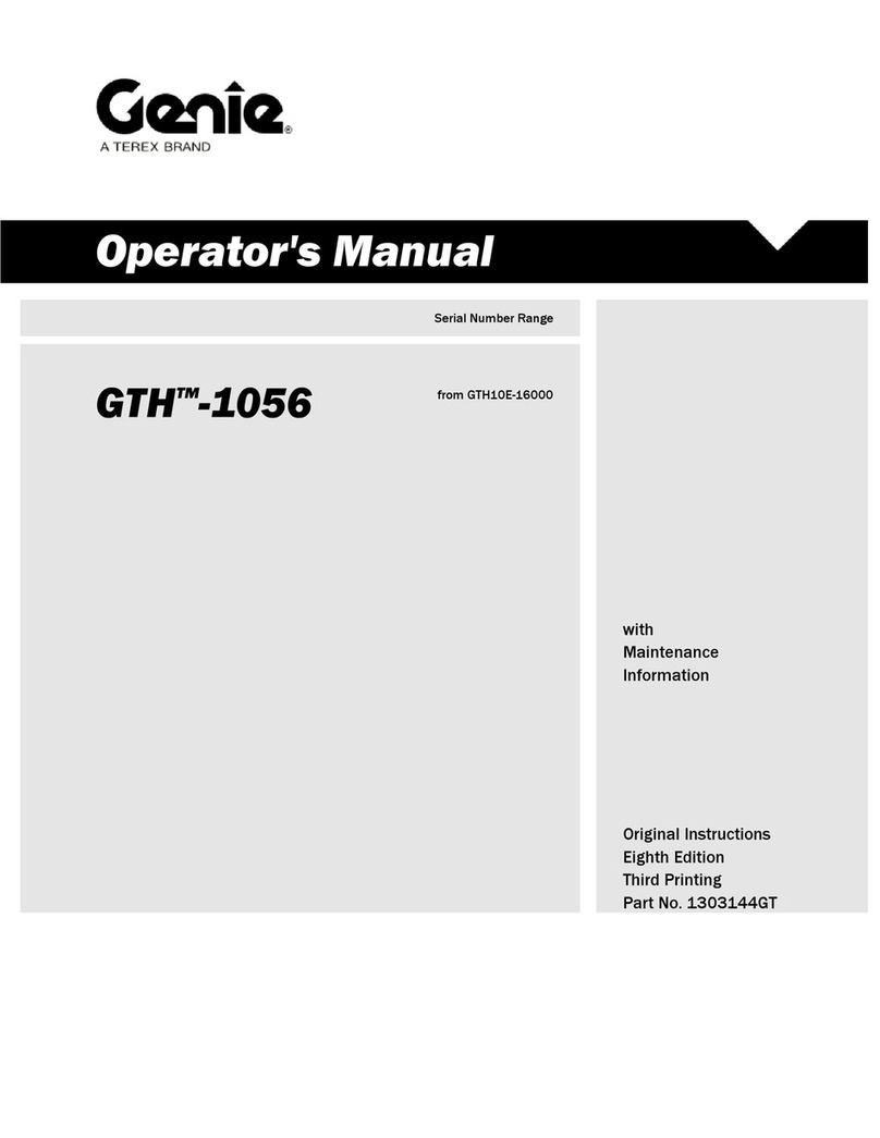 Terex Genie GTH10E-16000 User manual