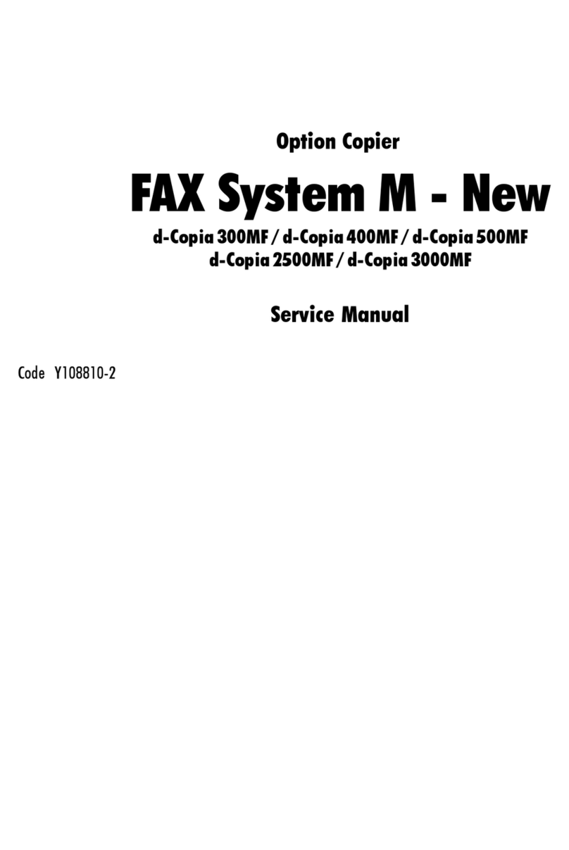 Olivetti FAX System M-New Service manual