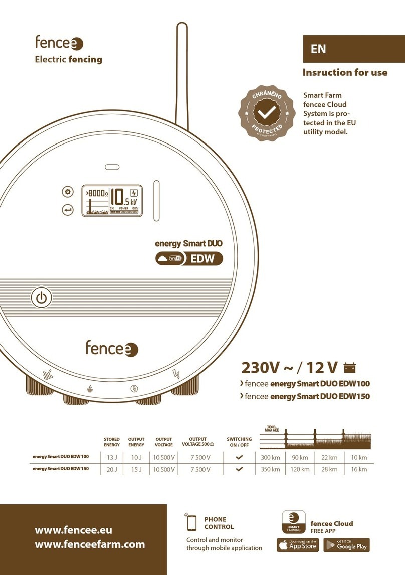 Fencee energy Smart DUO EDW100 Instructions for use
