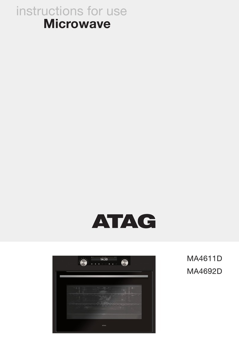 Atag MA4611D User manual