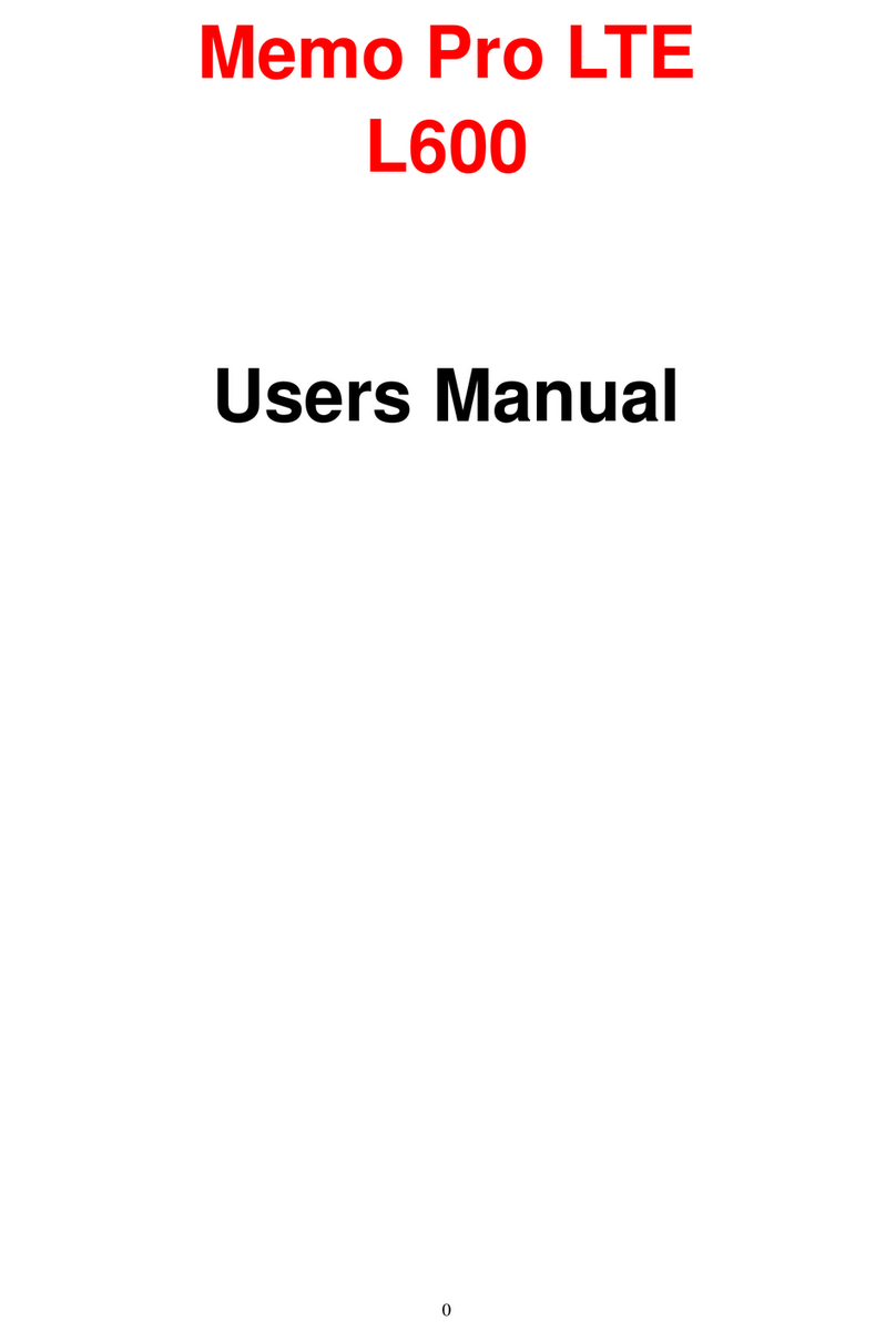 Posh Memo Pro LTE L600 User manual