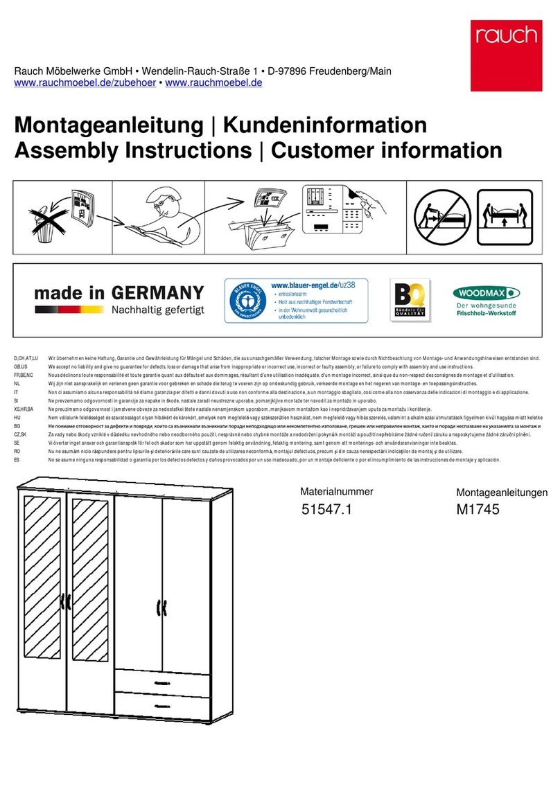 Rauch M1745 Assembly instructions