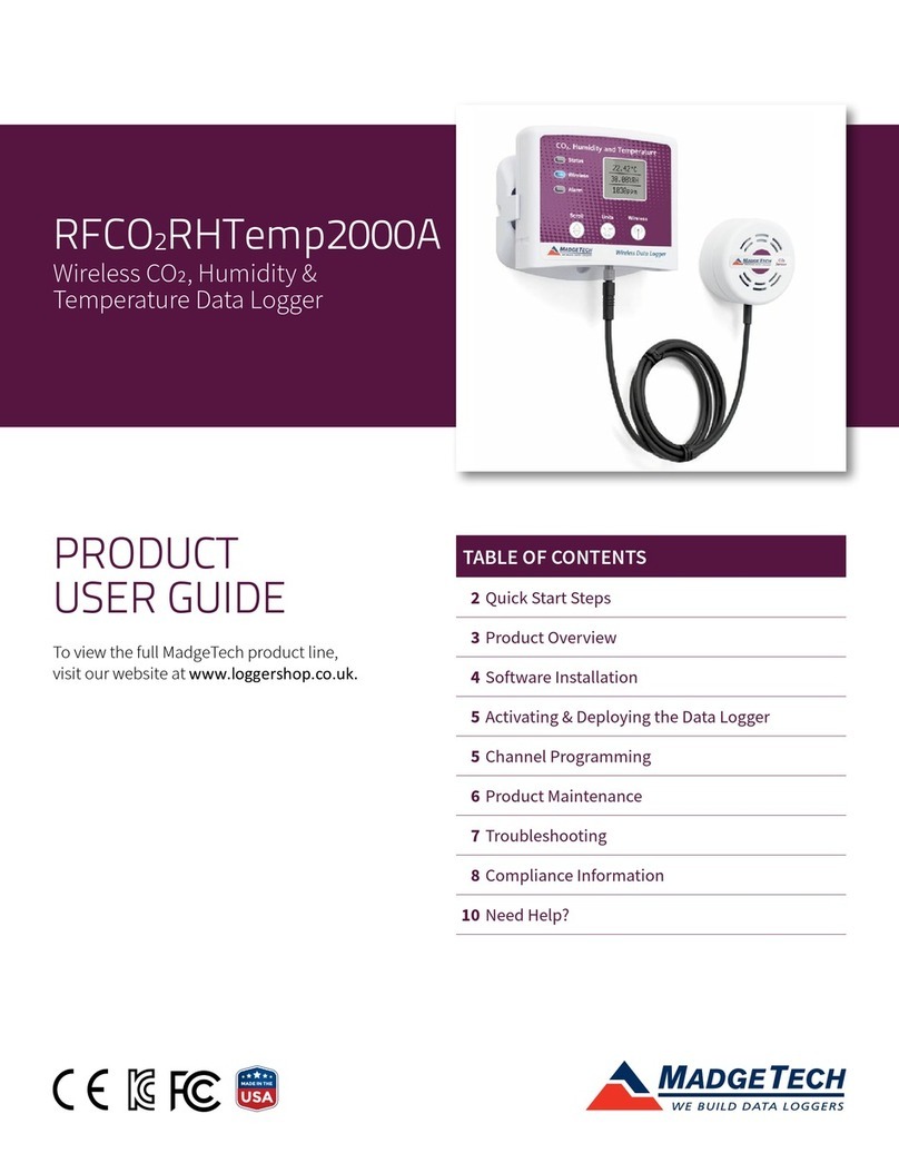 MadgeTech RFCO2RHTemp2000A Product user guide
