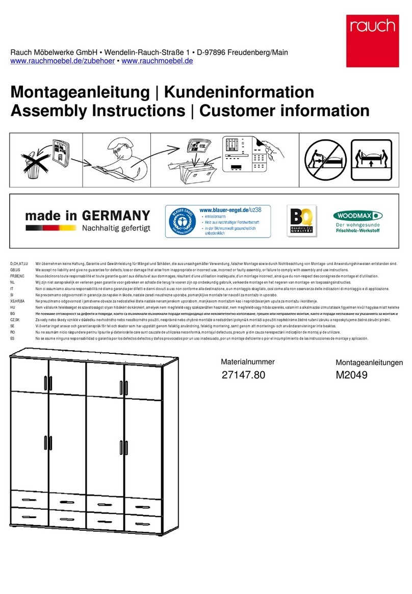 Rauch M2049 Assembly instructions Rauch M2049 Assembly instructions