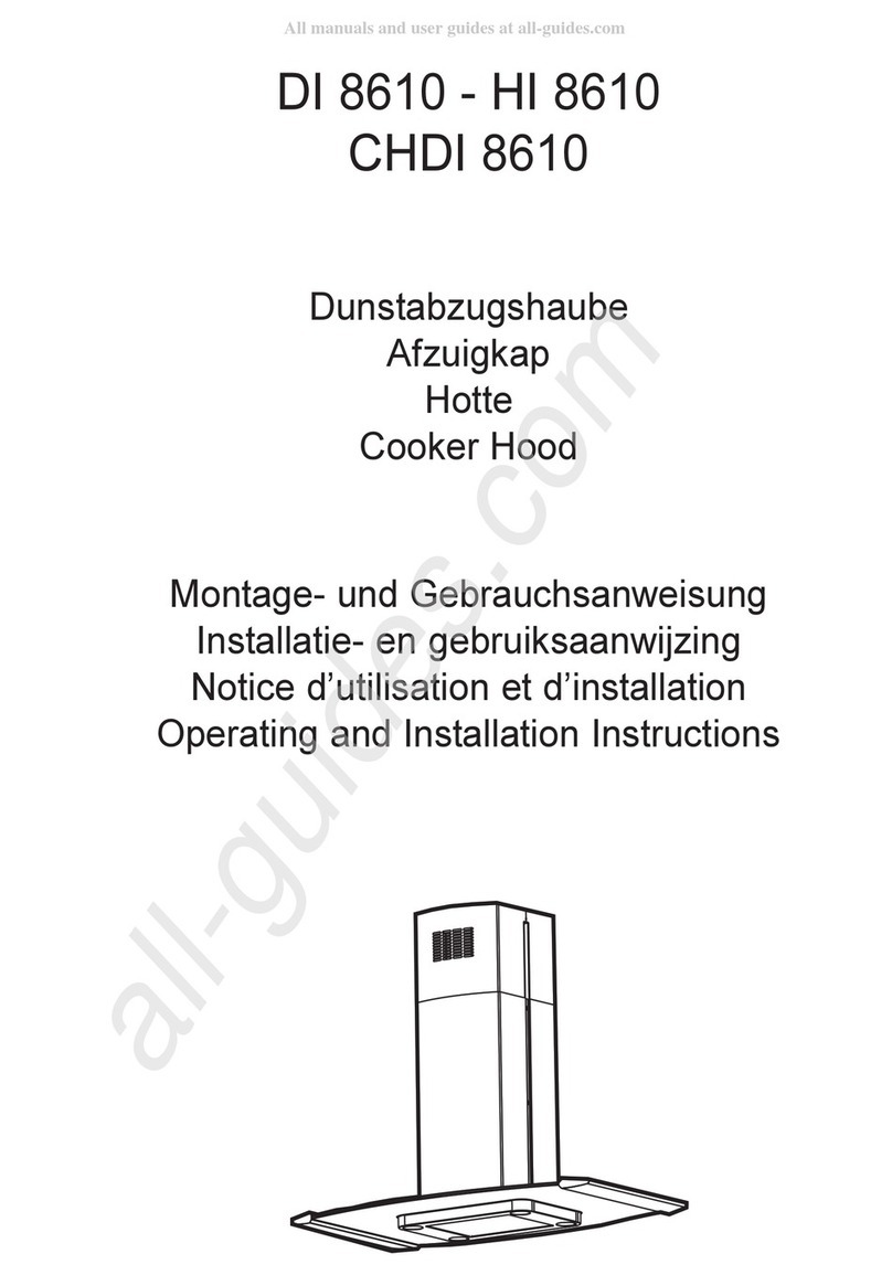 GUIDESSIMO DI 8610 Operating and installation instructions