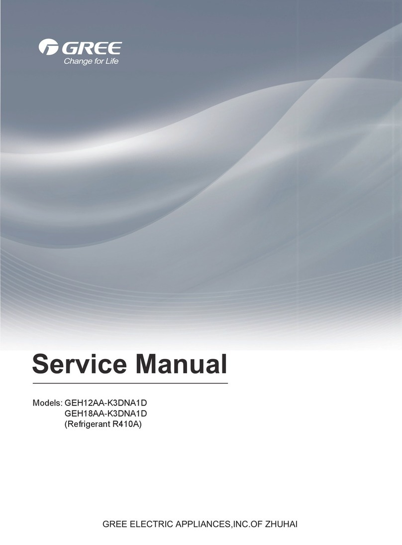Gree GEH18AA-K3DNA1D User manual