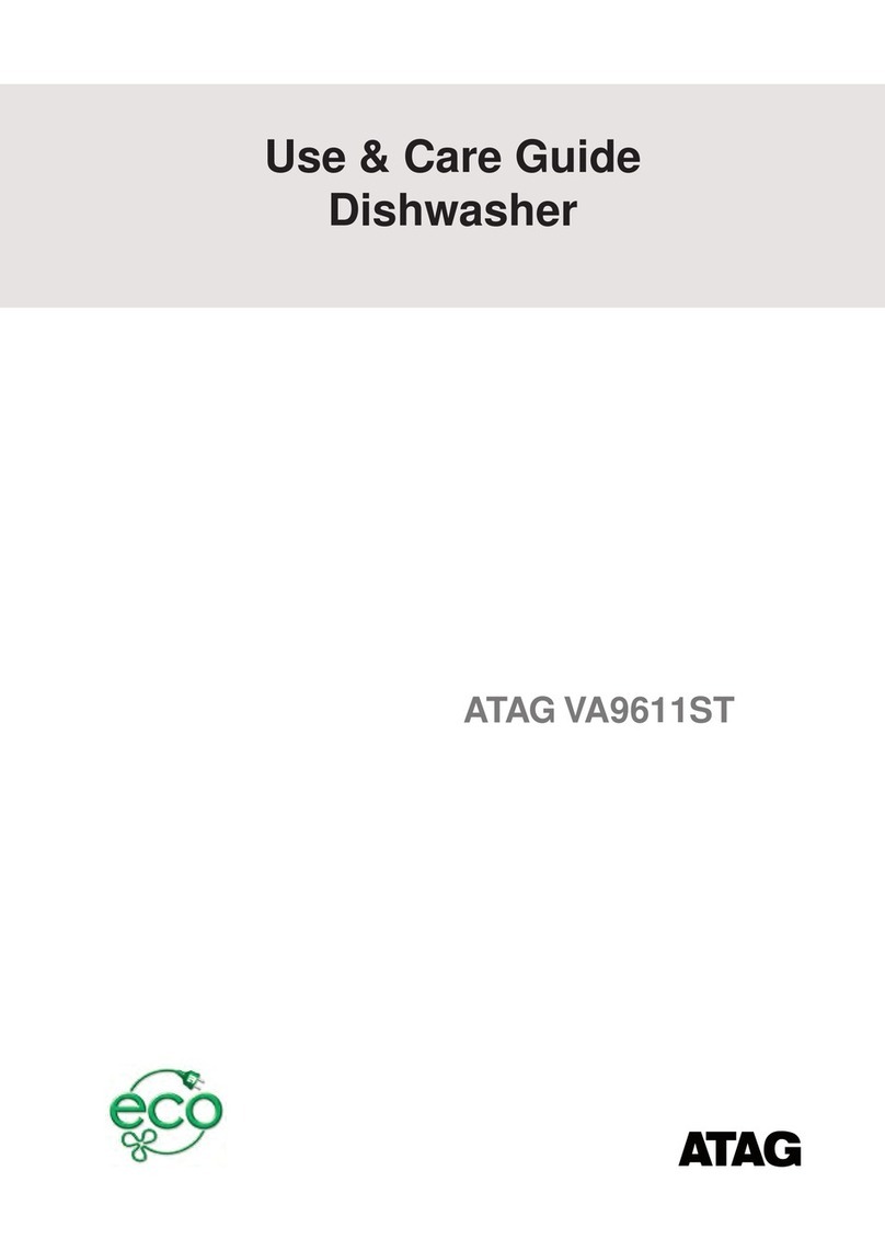 Atag VA9611ST Use & care guide