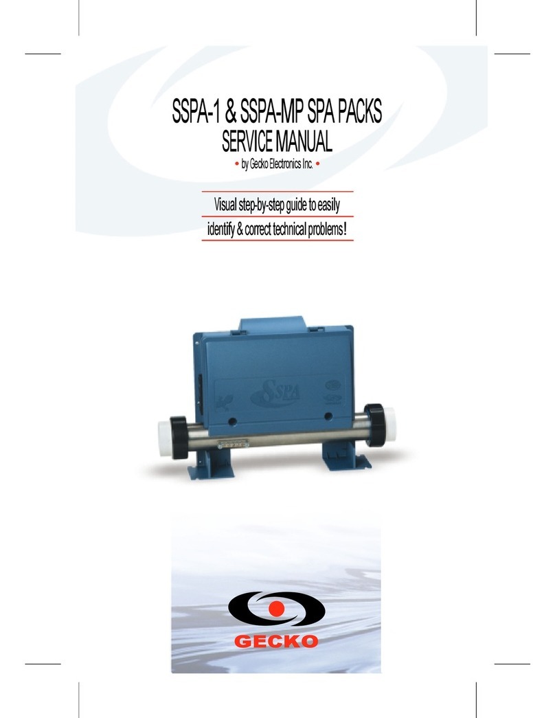 Gecko SSPA-1 Service manual