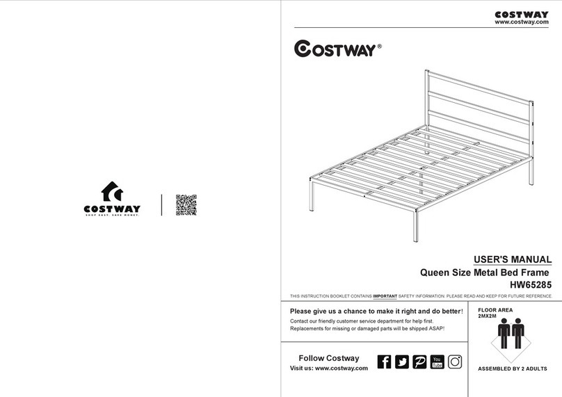 Costway HW65285 quick start guide