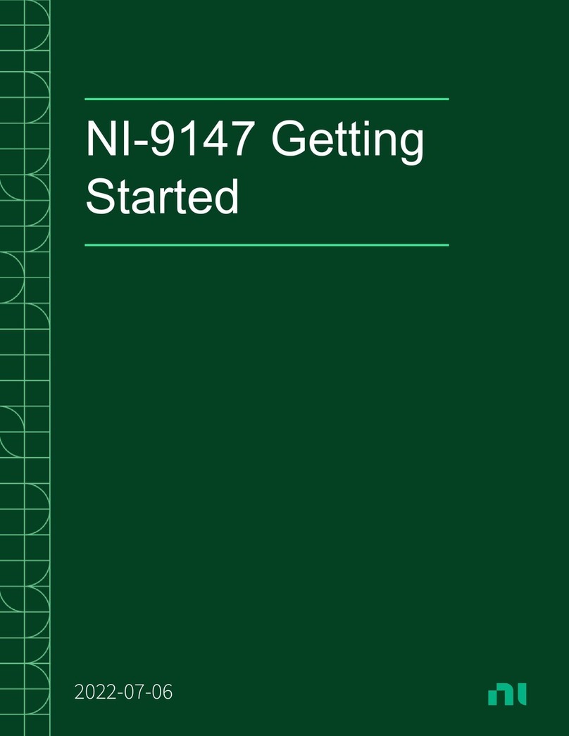 National Instruments NI 9147 User manual National Instruments NI 9147 User manual