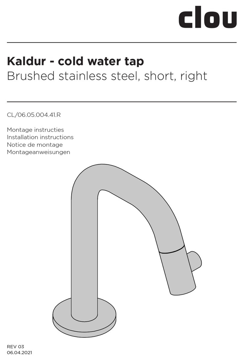 Clou Kaldur CL/06.05.004.41.R User manual