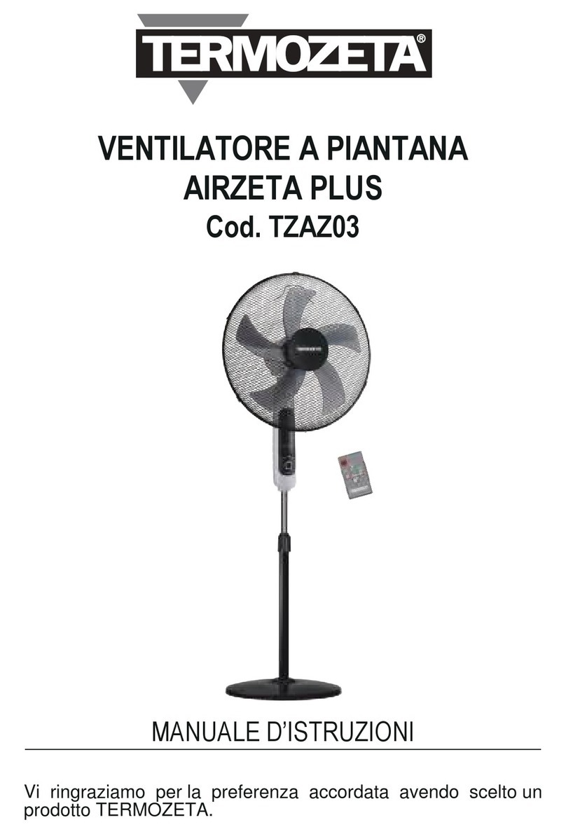 Termozeta AIRZETA PLUS instruction manual
